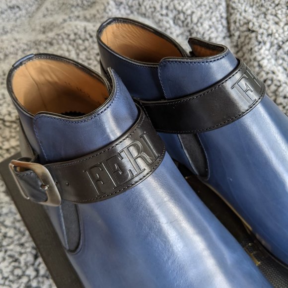 FERI Rafael Boots (Blue/Black) - Picture 2 of 3